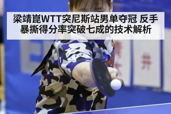 梁靖崑WTT突尼斯站男单夺冠 反手暴撕得分率突破七成的技术解析